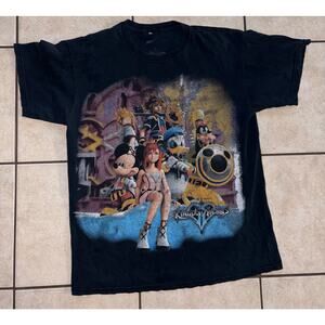 Disney Kingdom Hearts size medium video game shirt Y2K